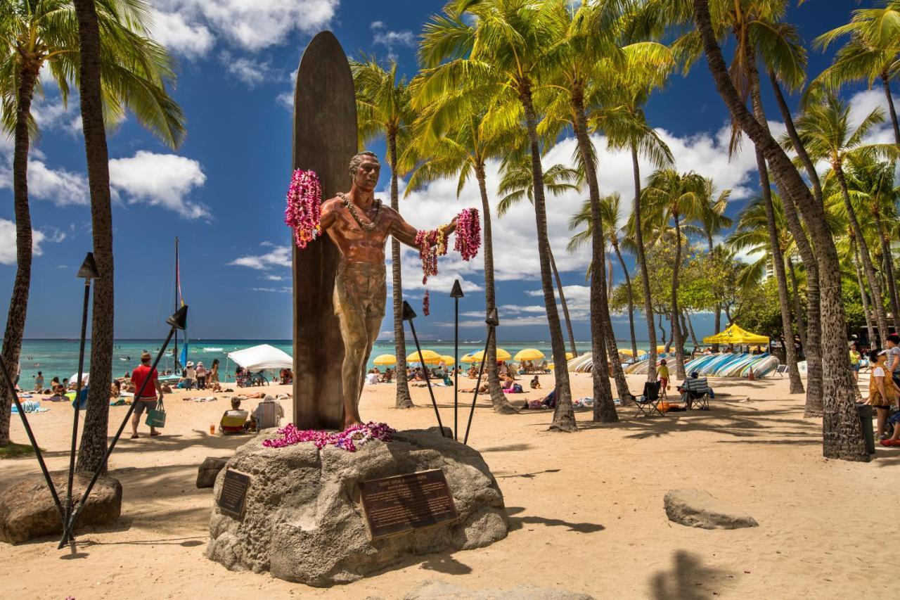 הונולולו Steps To Waikiki Beach! Newly Renovated With 75" Tv מראה חיצוני תמונה
